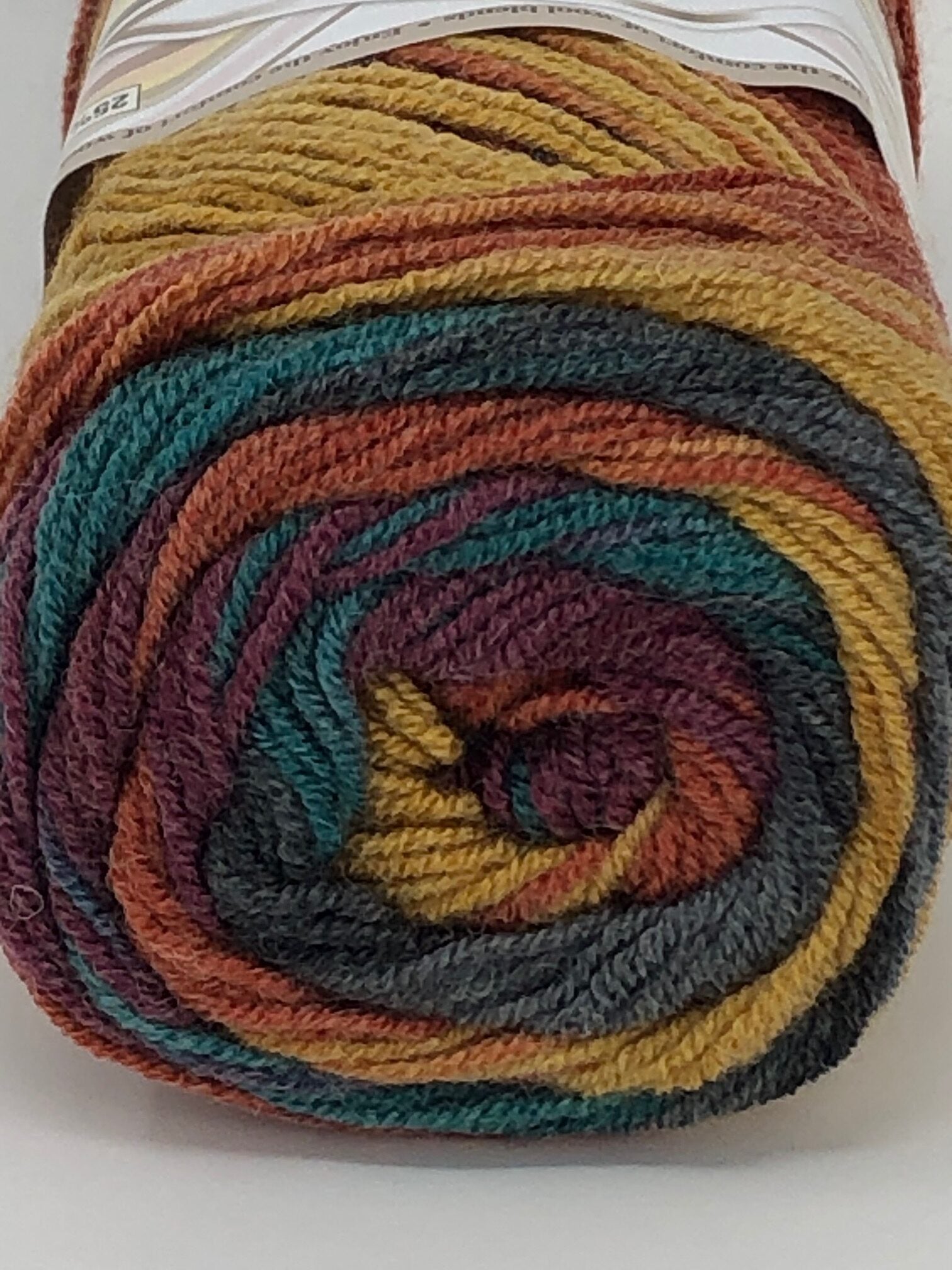 ALIZE SUPERLANA KLASIK MOSTAZA VERDE GRIS #4276 100g