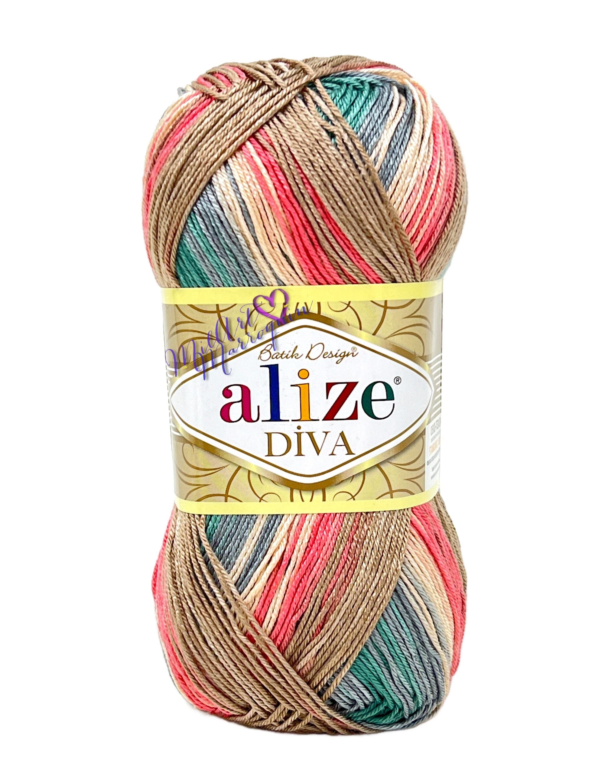 ALIZE DIVA #7399  MATIZADO 100G