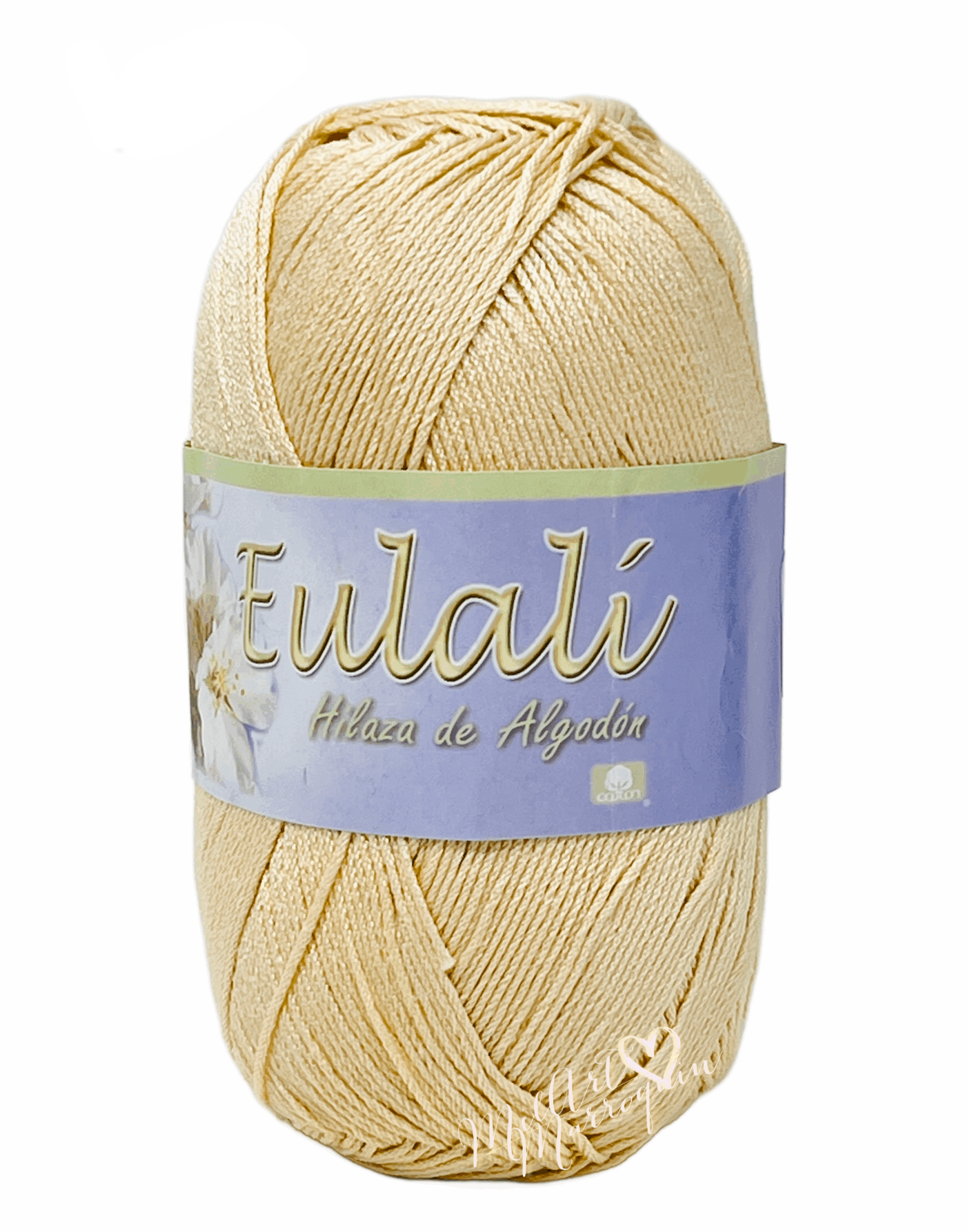 EULALI OMEGA YARN #19 CREMA 100G