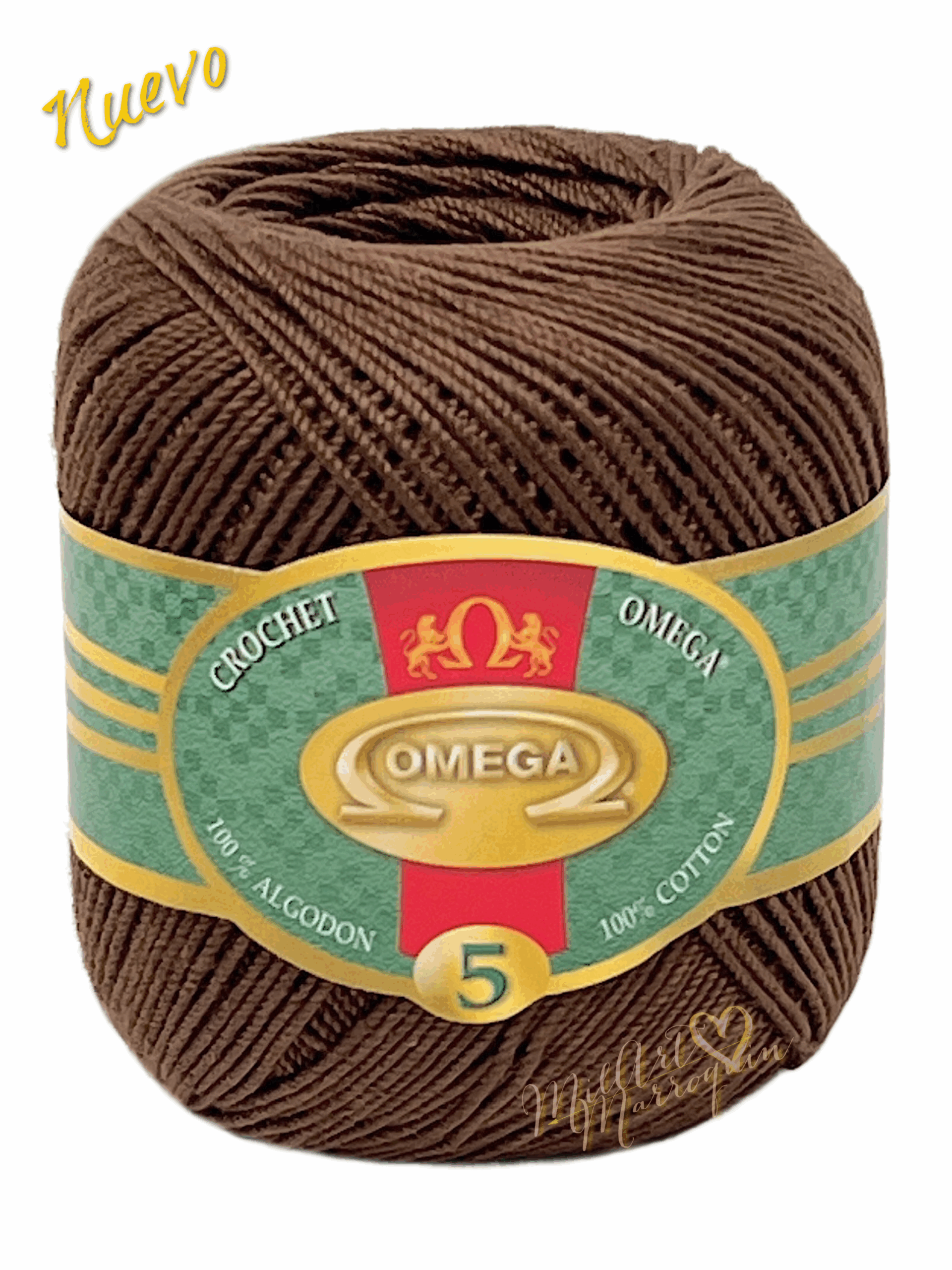 OMEGA #5 YARN #62 COCOA 50G