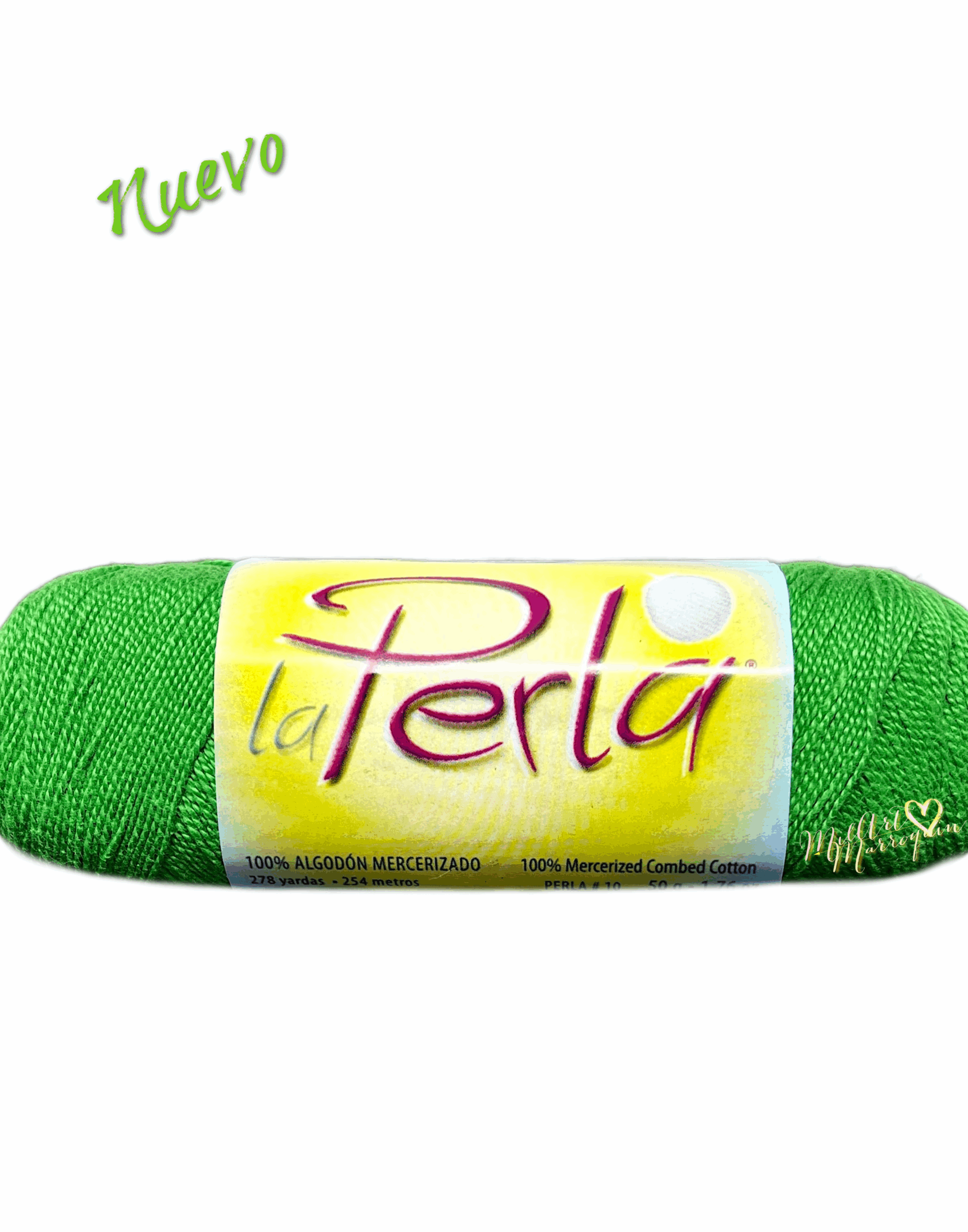 LA PERLA YARN #648 VERDE PRADERA 50g
