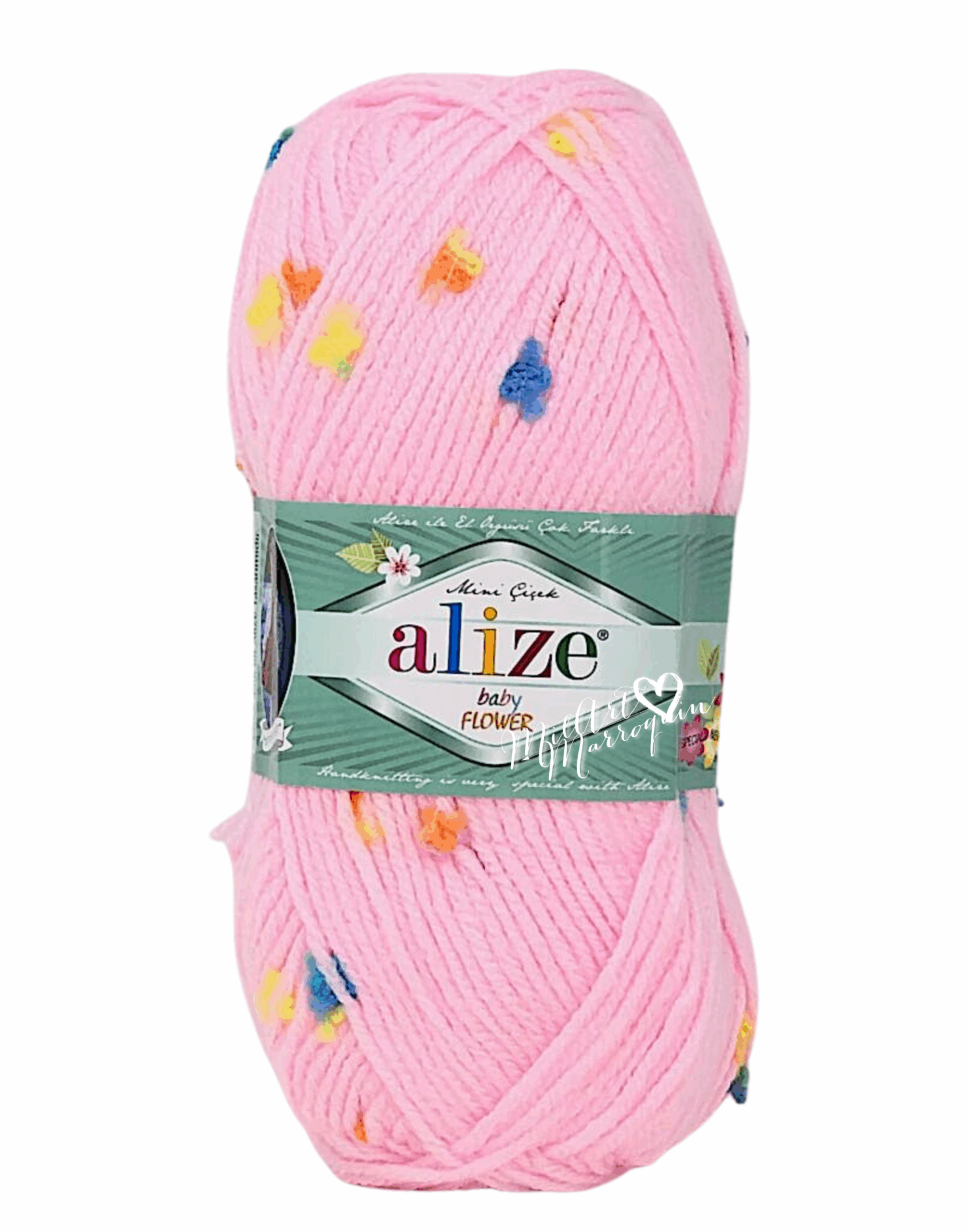 ALIZE BABY FLOWER ROSA #5381 100G