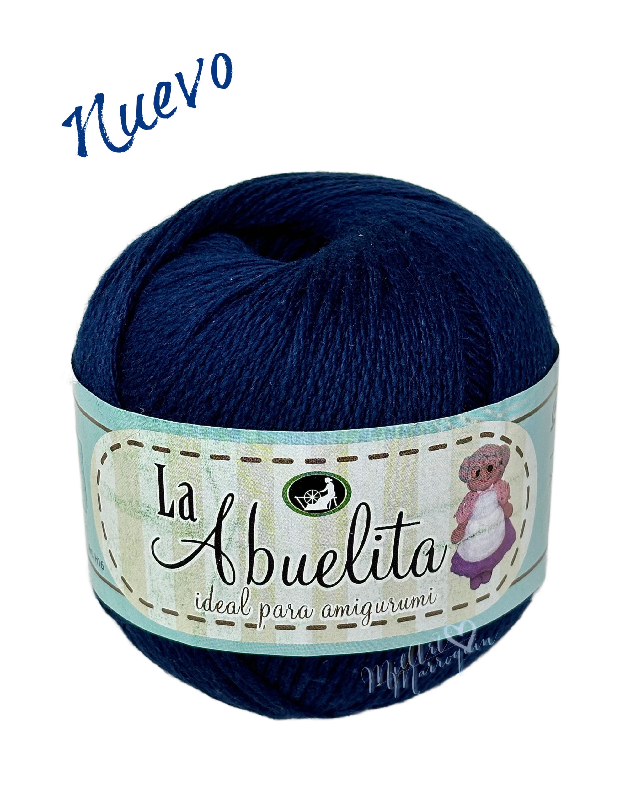 LA ABUELITA OMEGA #70 AZUL MARINO 50g