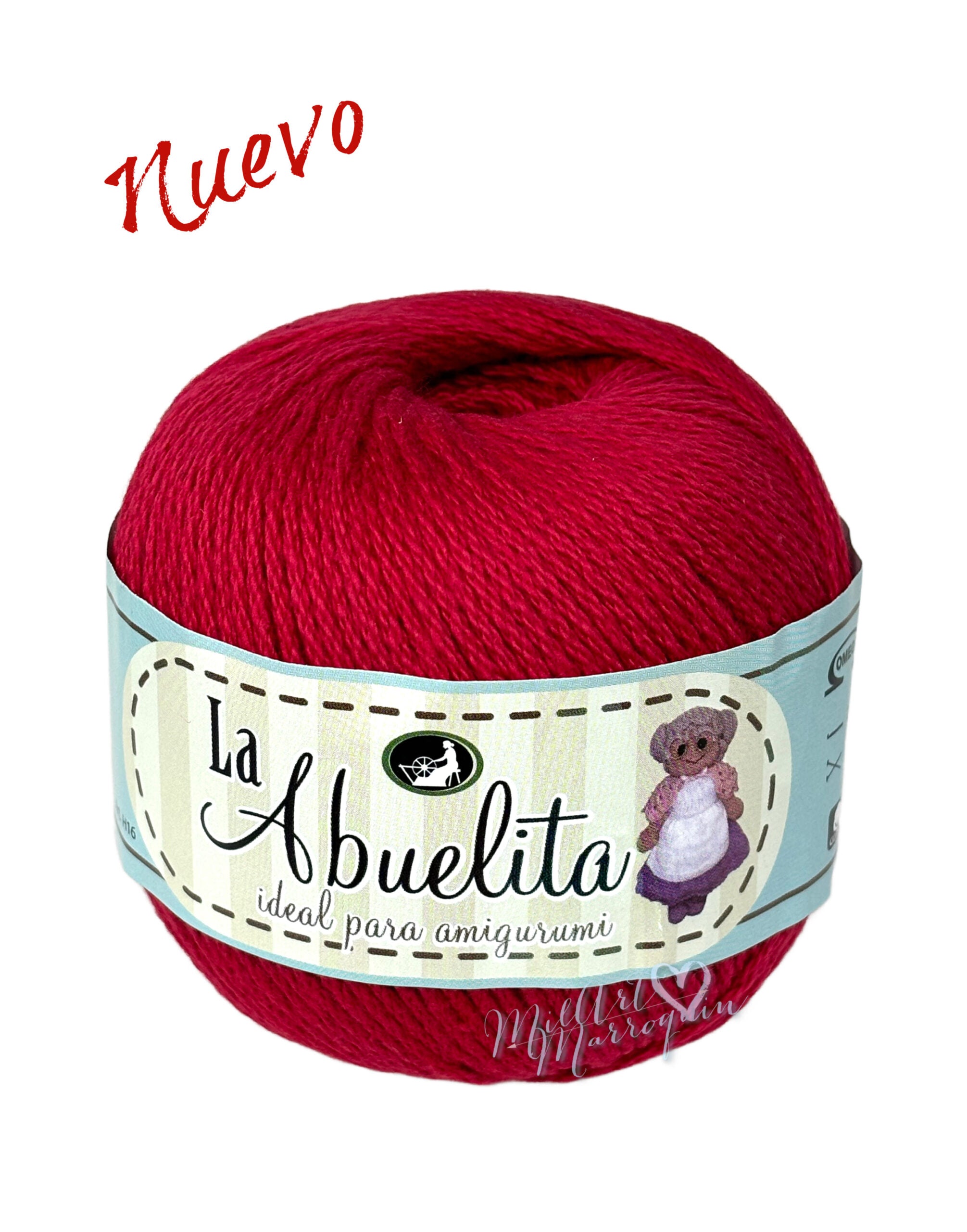 LA ABUELITA OMEGA #45 CARMIN  50g