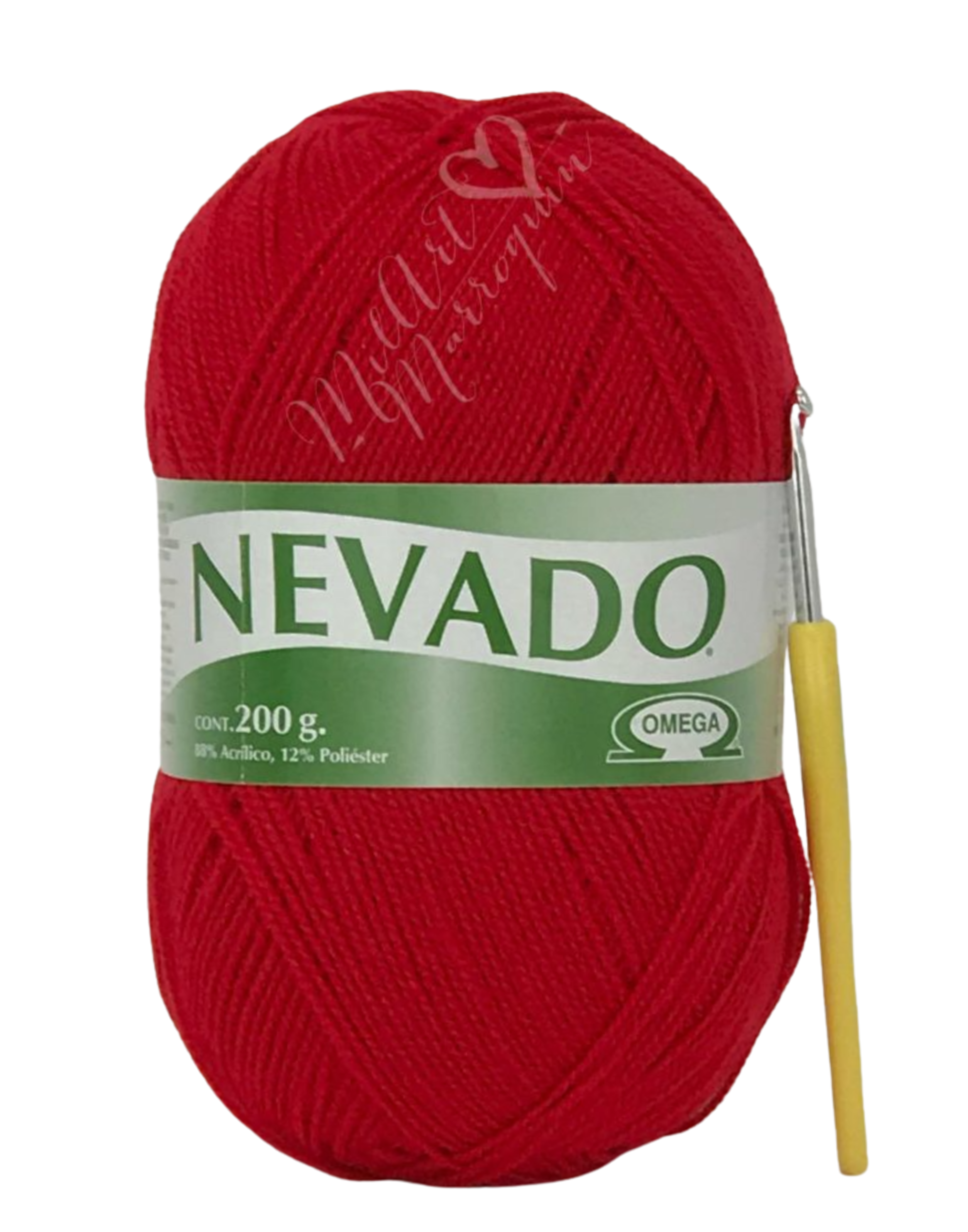 NEVADO YARN #45 ROJO 200gms.