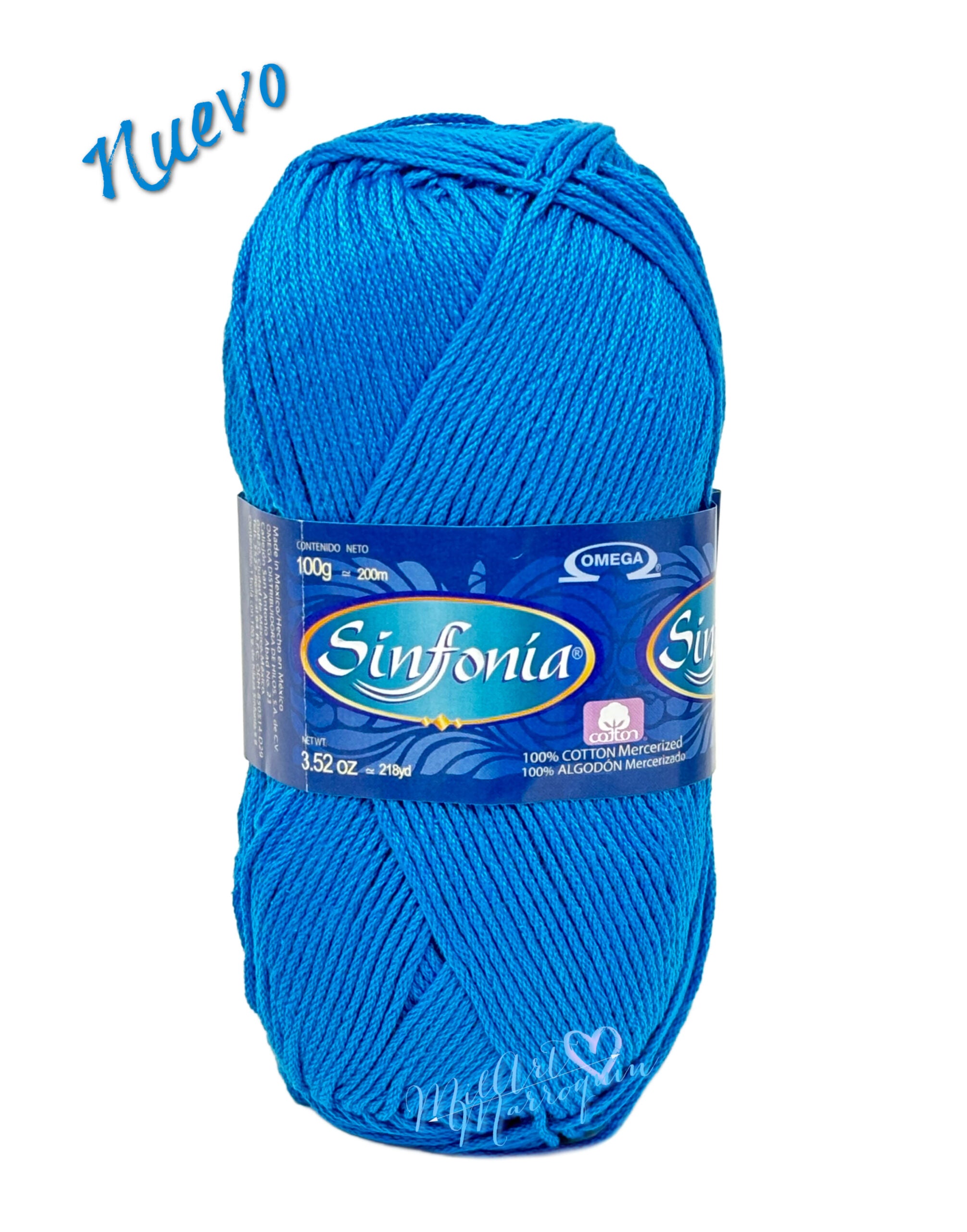 SINFONIA OMEGA #832 TURQUESA 100G