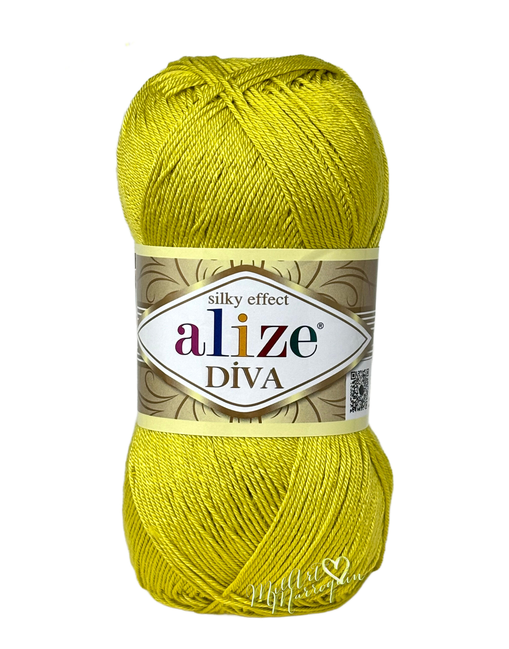 ALIZE DIVA N° 109 CITRON 100G