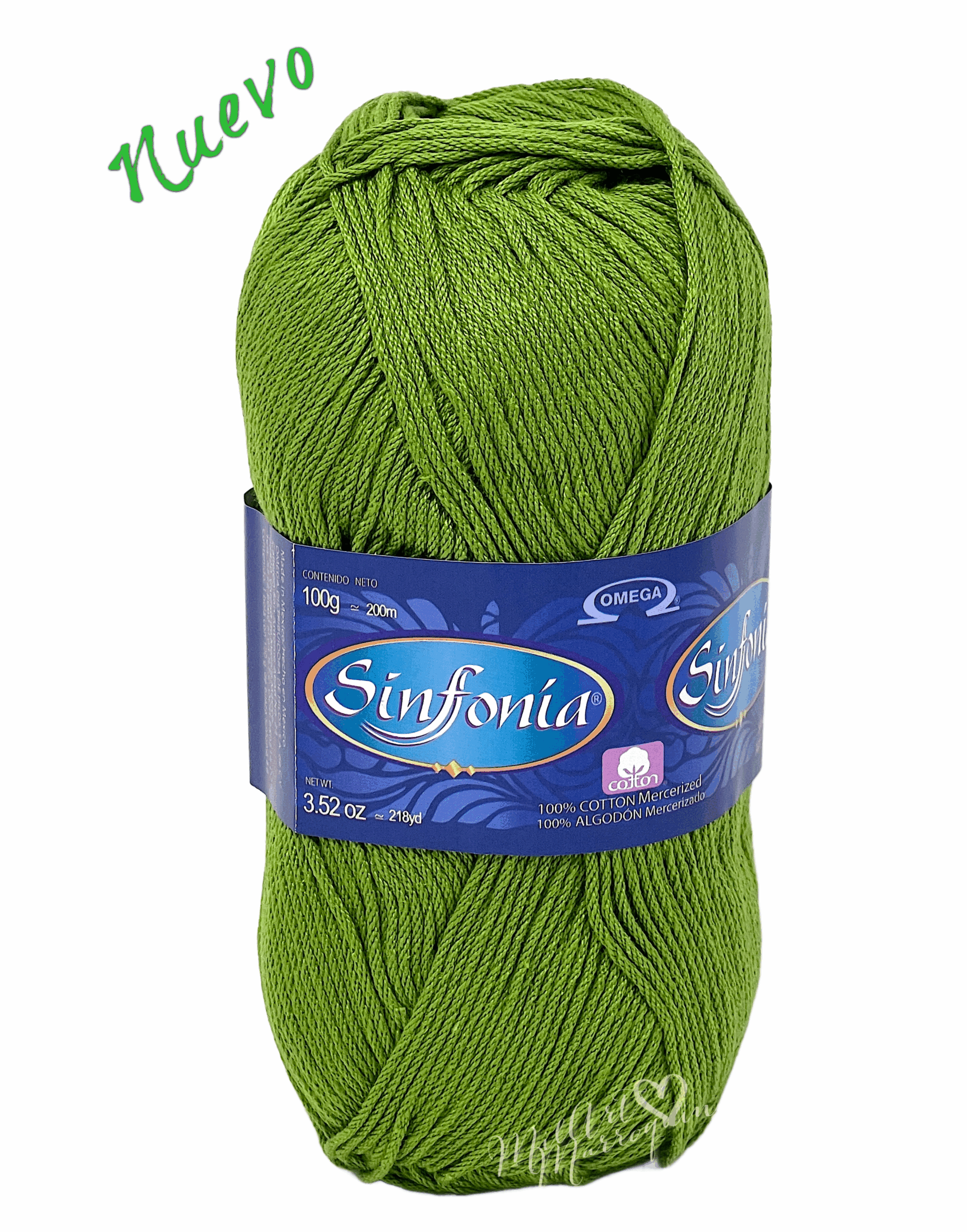 SINFONIA OMEGA #840 VERDE HOJA 100G