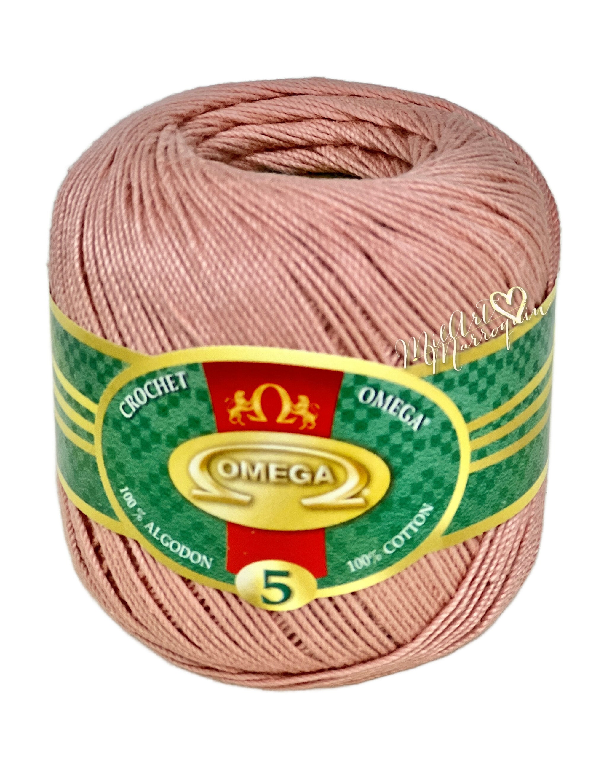 OMEGA #5 YARN #57 PALO DE ROSA 50G