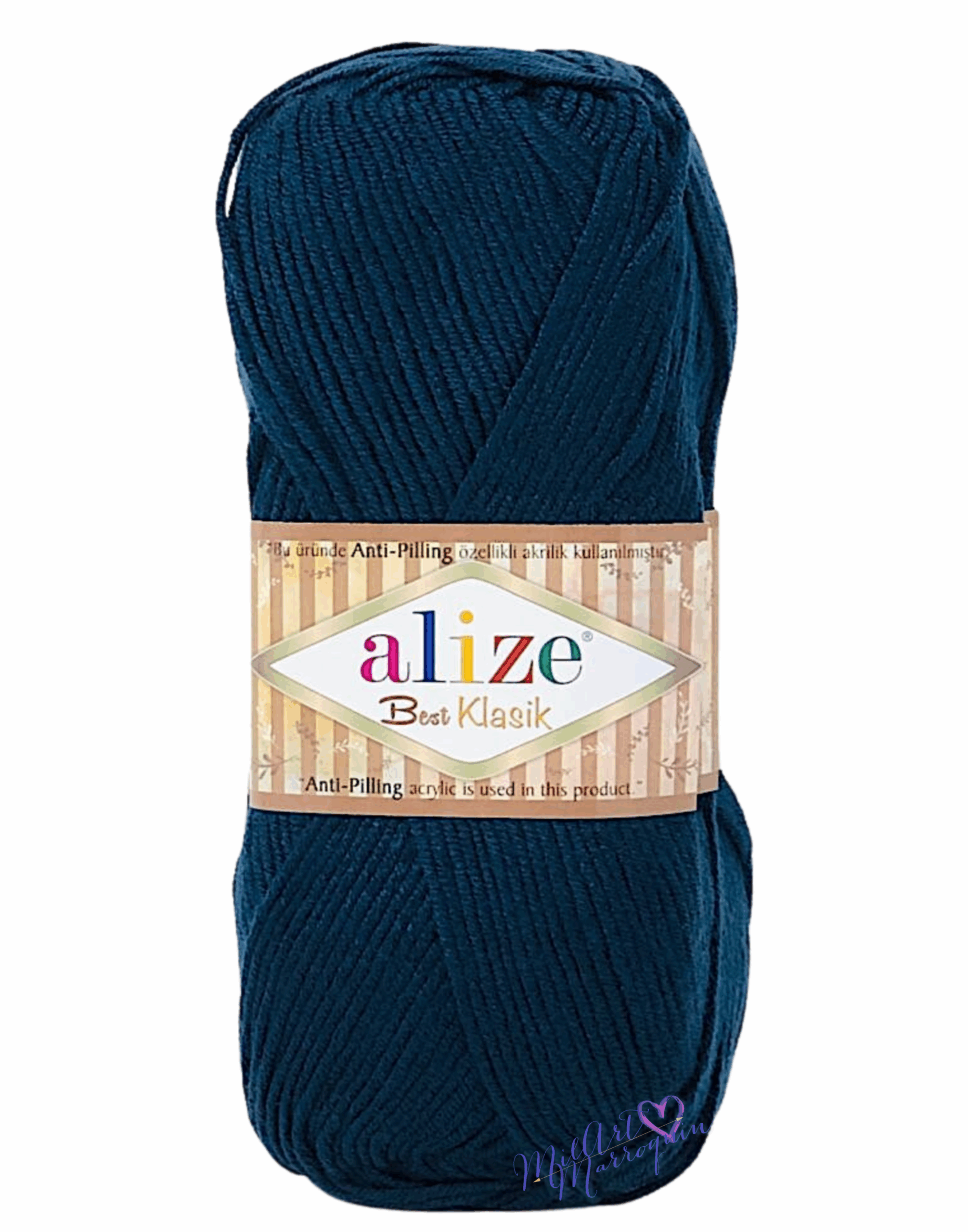 ALIZE BEST KLASIK AZUL MARINO #58 100G