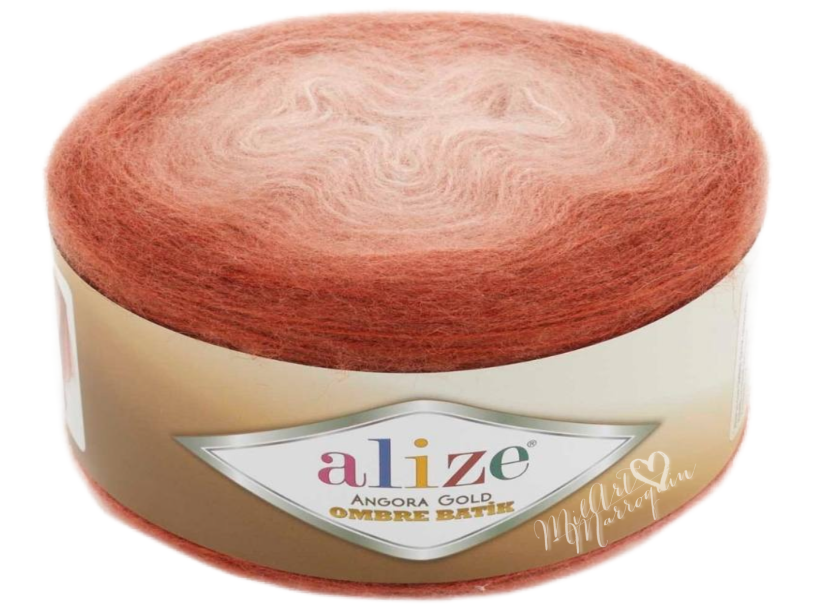 ALIZE ANGORA GOLD OMBRE BATIK TERRACOTA # 7361 150G