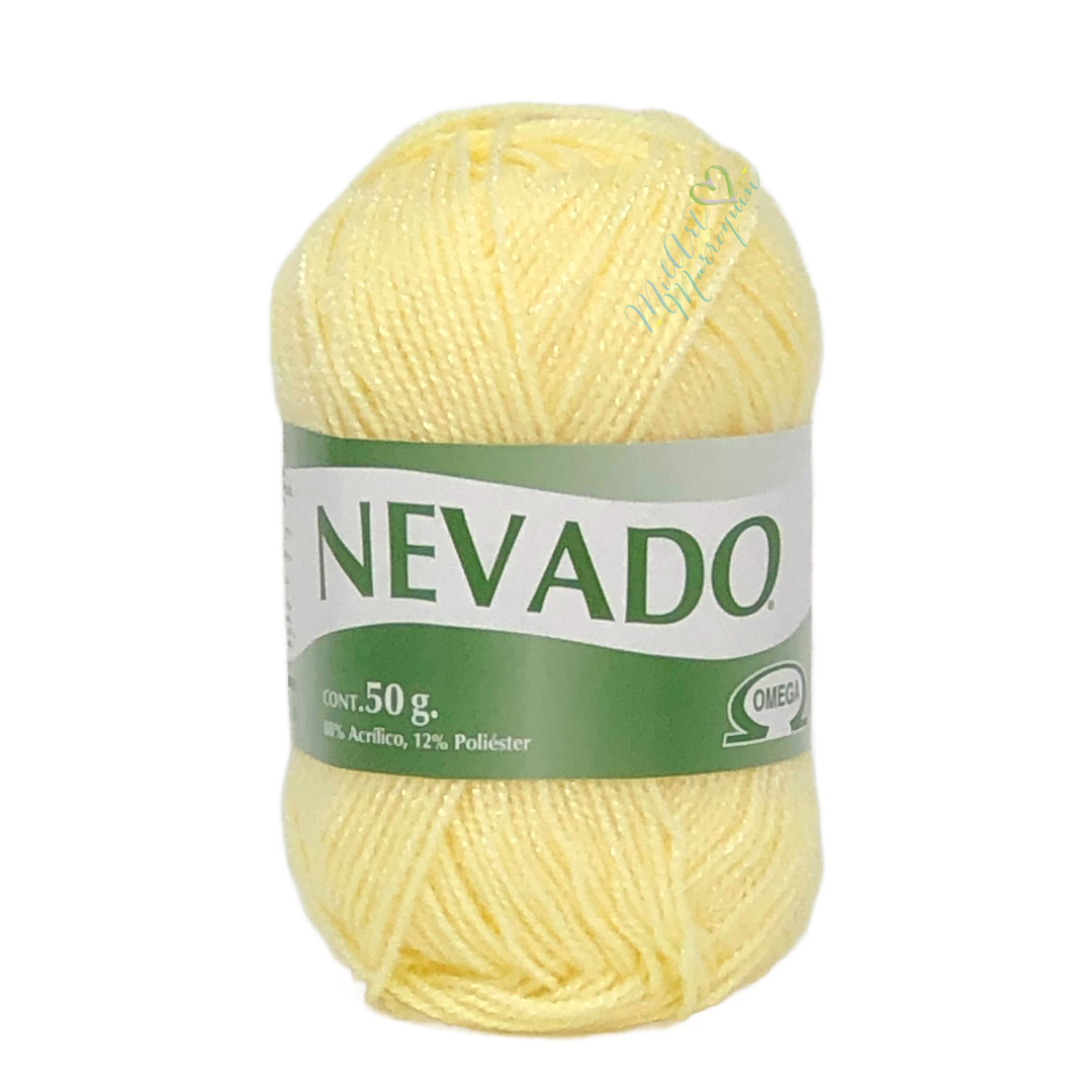 NEVADO OMEGA #02 AMARILLO PASTEL 50g
