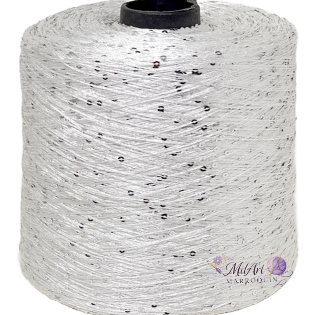 HILO LENTEJUELA #2820 BLANCO 100g