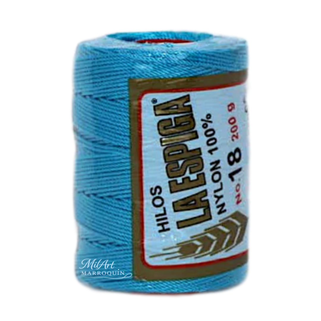 LA ESPIGA #18, #80 TURQUESA 200 g