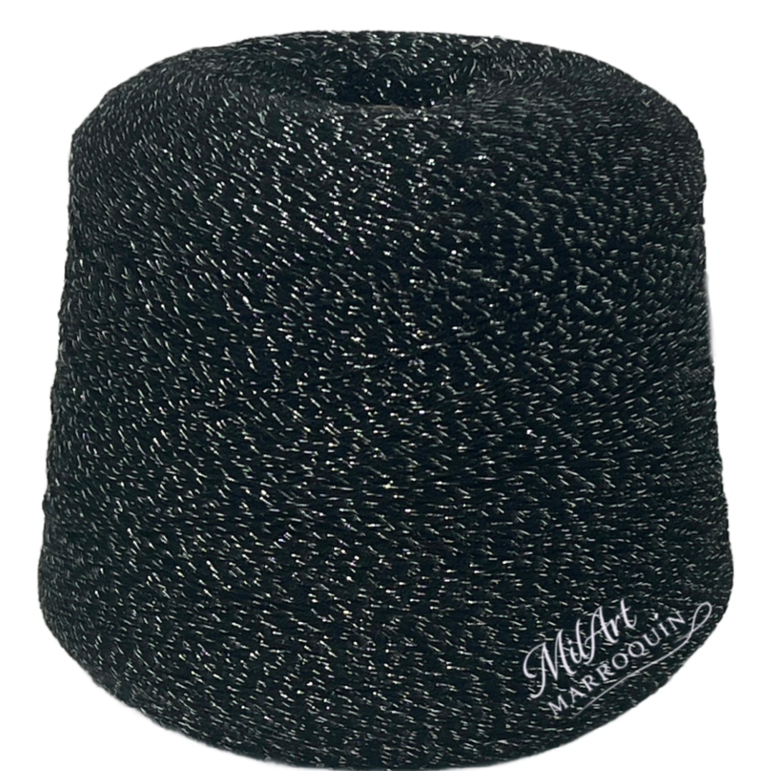 CRYSTAL CON BRILLO #1203 NEGRO PLATAEADO 200g (1,000g 42.50)