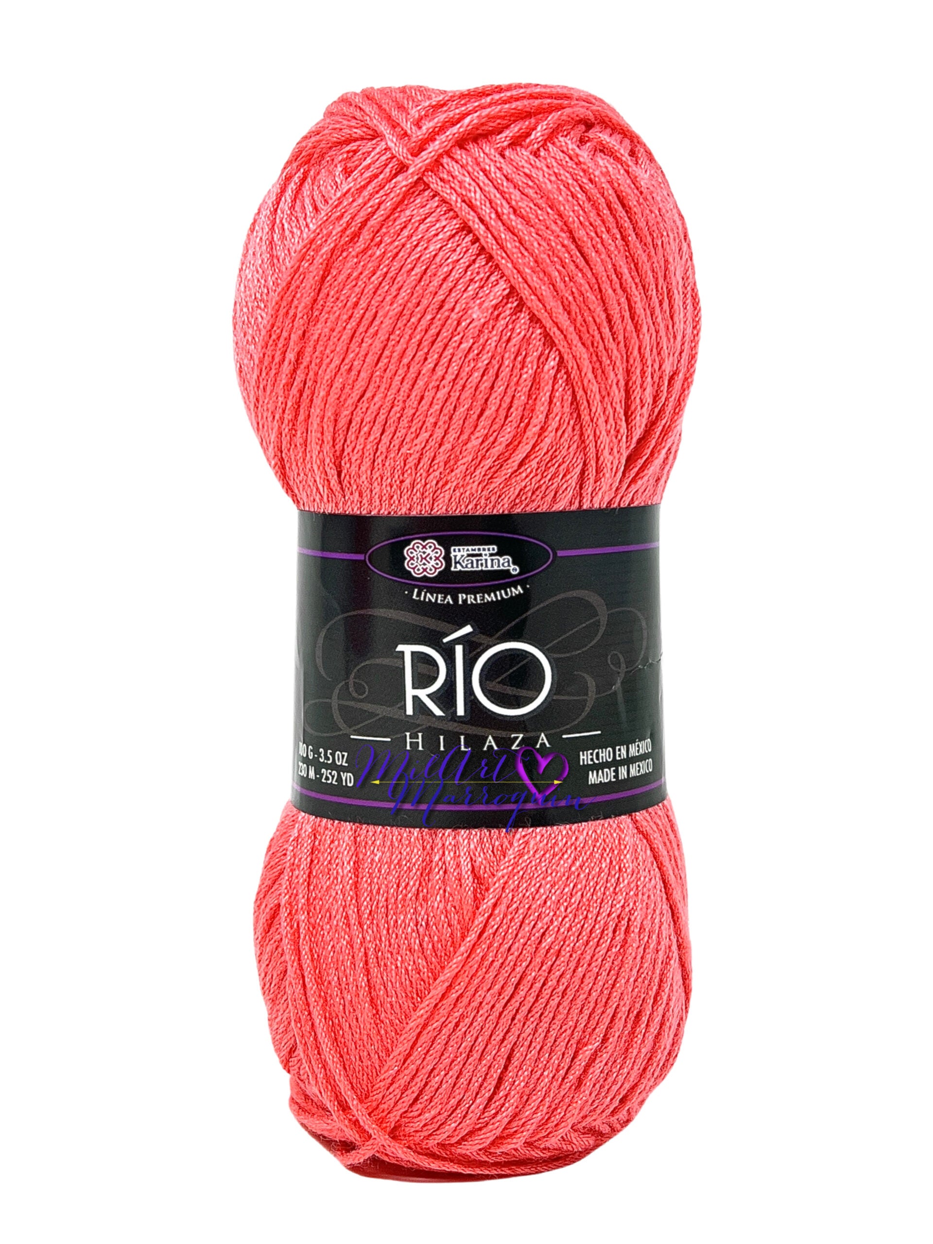 HILAZA RIO PALO DE ROSA #185 100G