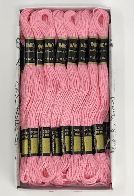 NANCY 100% ALGODÓN #621 ROSA 1 skein/ madeja