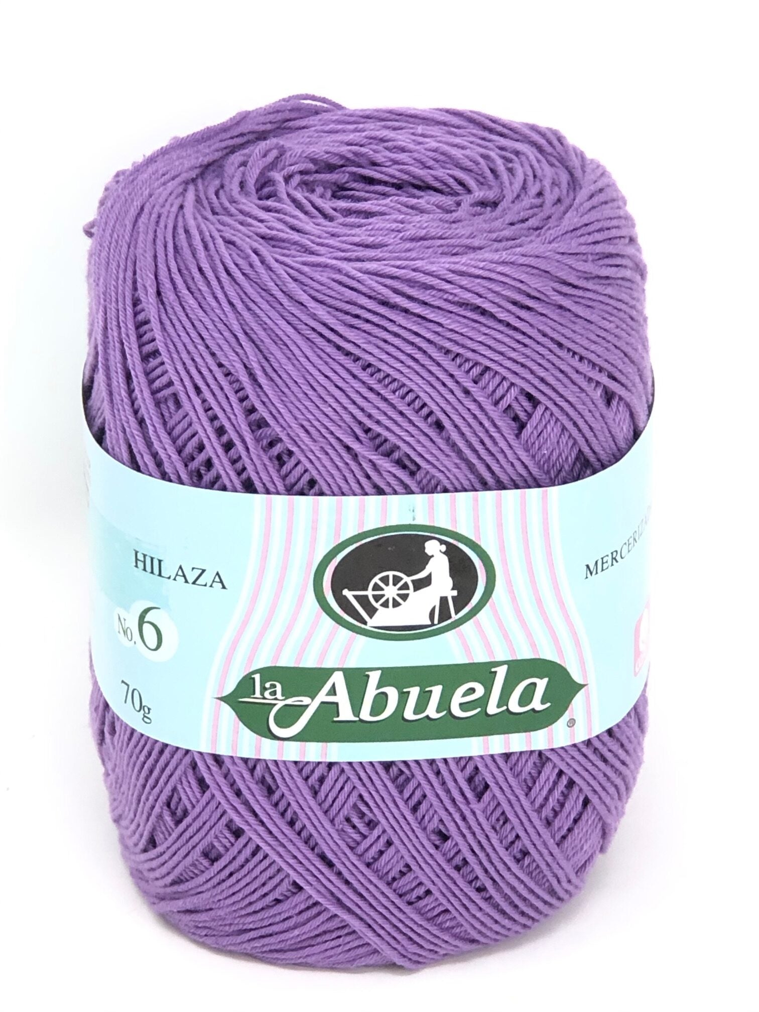 LA ABUELA #6 YARN #518 LILA FUERTE 70g