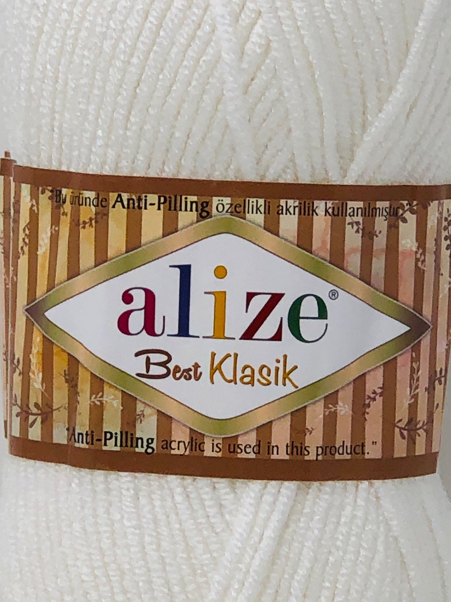 ALIZE BEST KLASIK BLANCO #55 100G