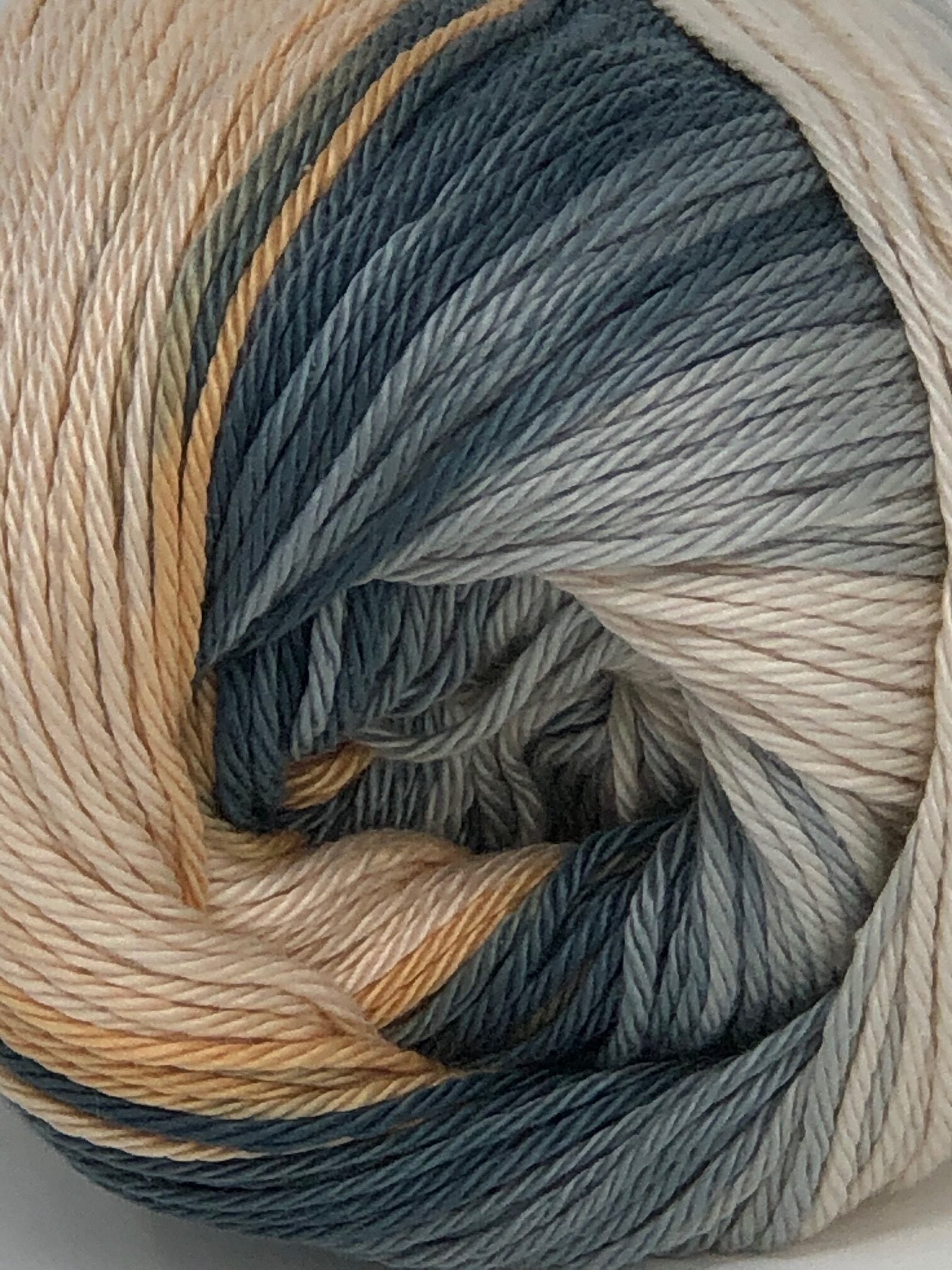 ALIZE BAHAR BATIK GRIS CREMA ORO  #5738 100G