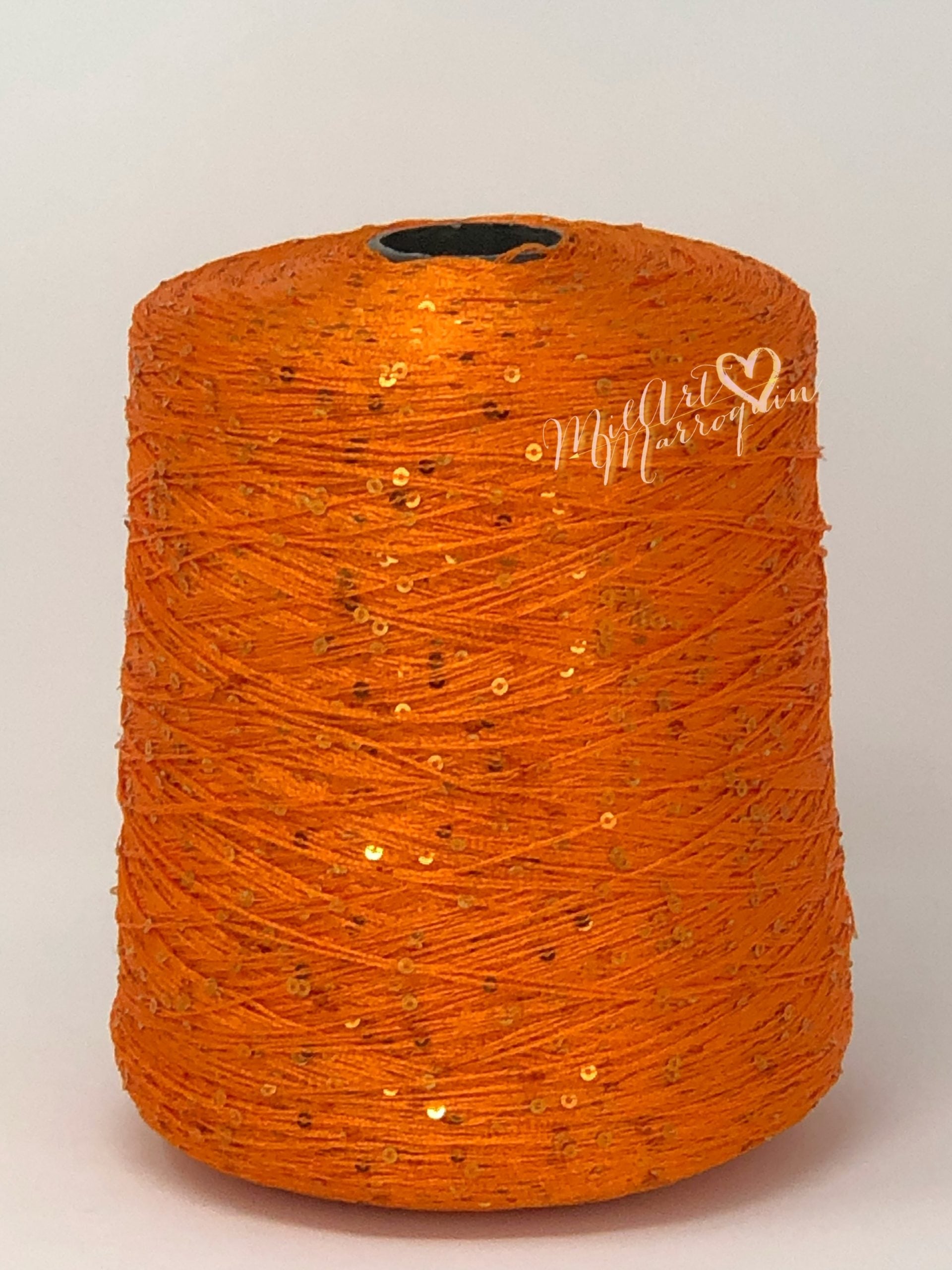 LENTEJUELA YARN #2840 CALABAZA 100g