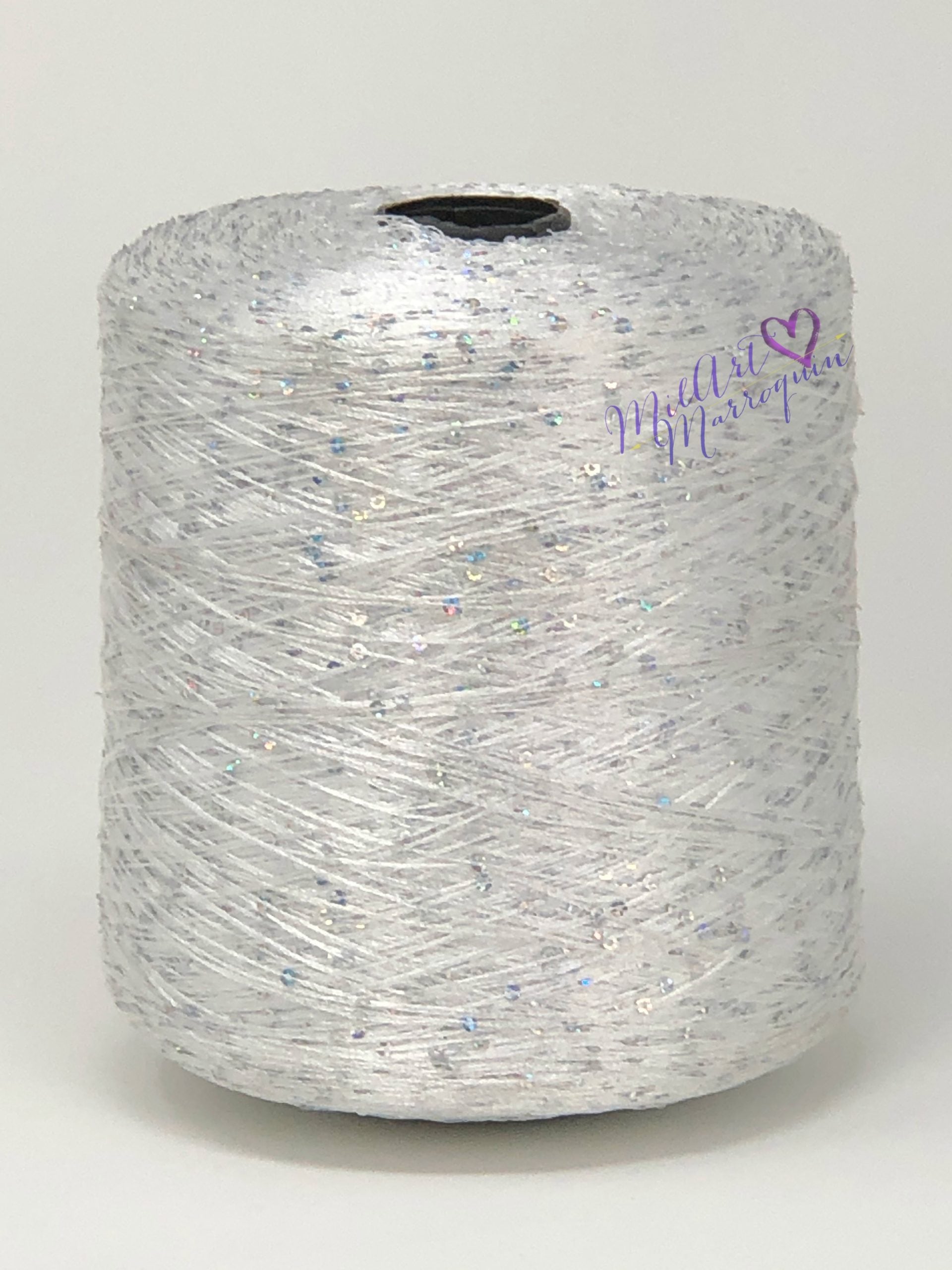 LENTEJUELA YARN #2820 BLANCO 100g