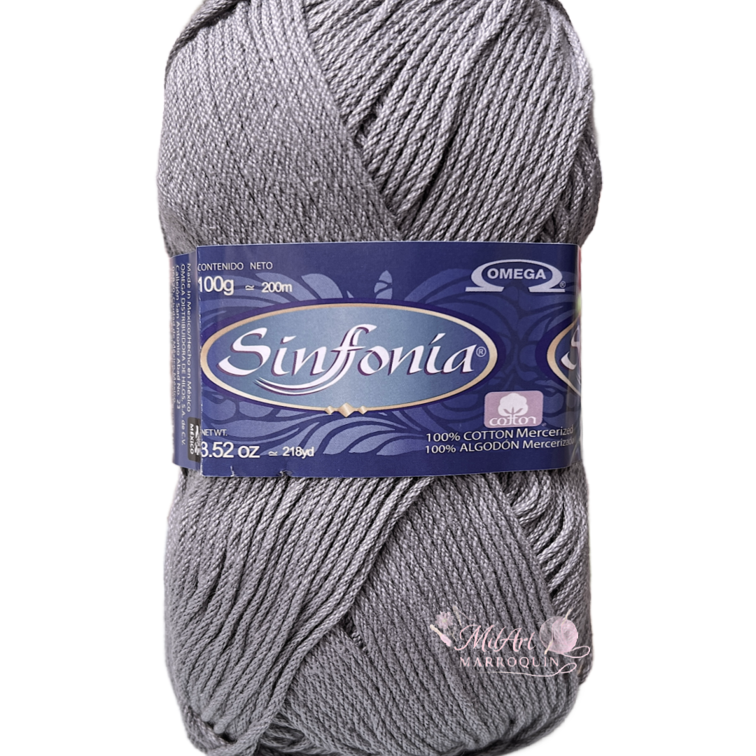 SINFONIA OMEGA GRIS ACERO #897 100G