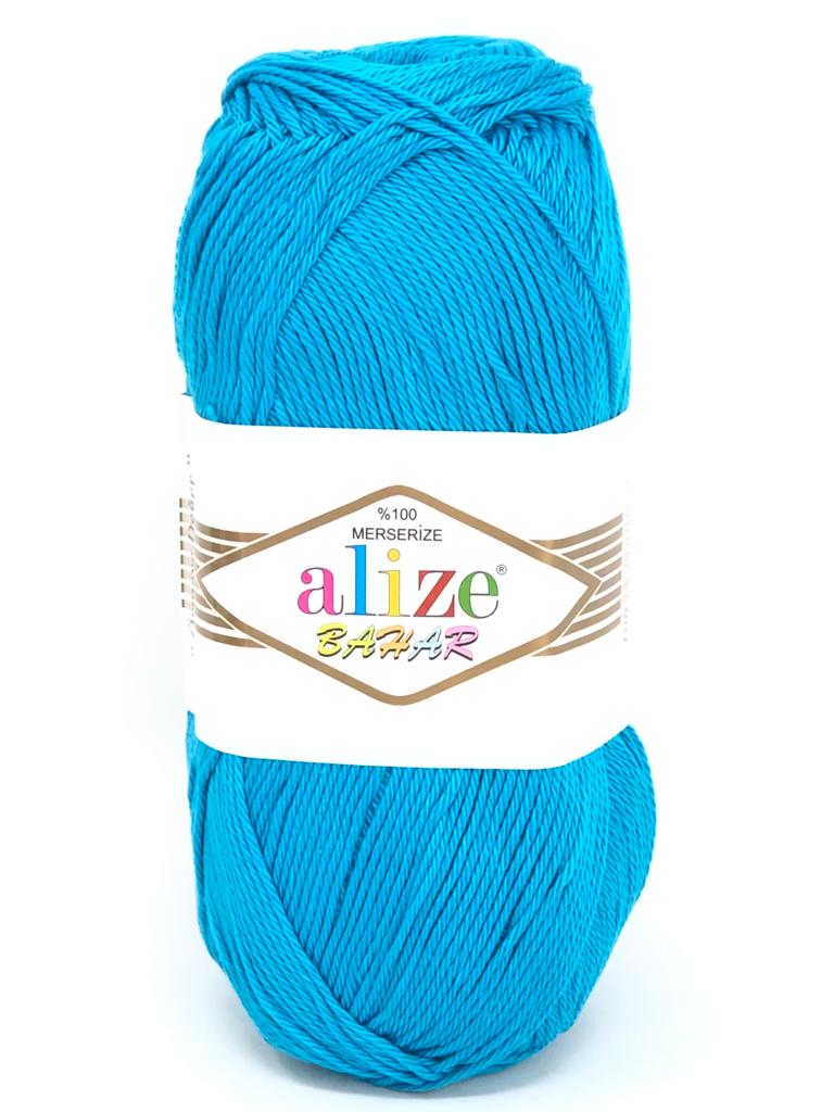 ALIZE BAHAR TURQUESA INTENSO #16 100G