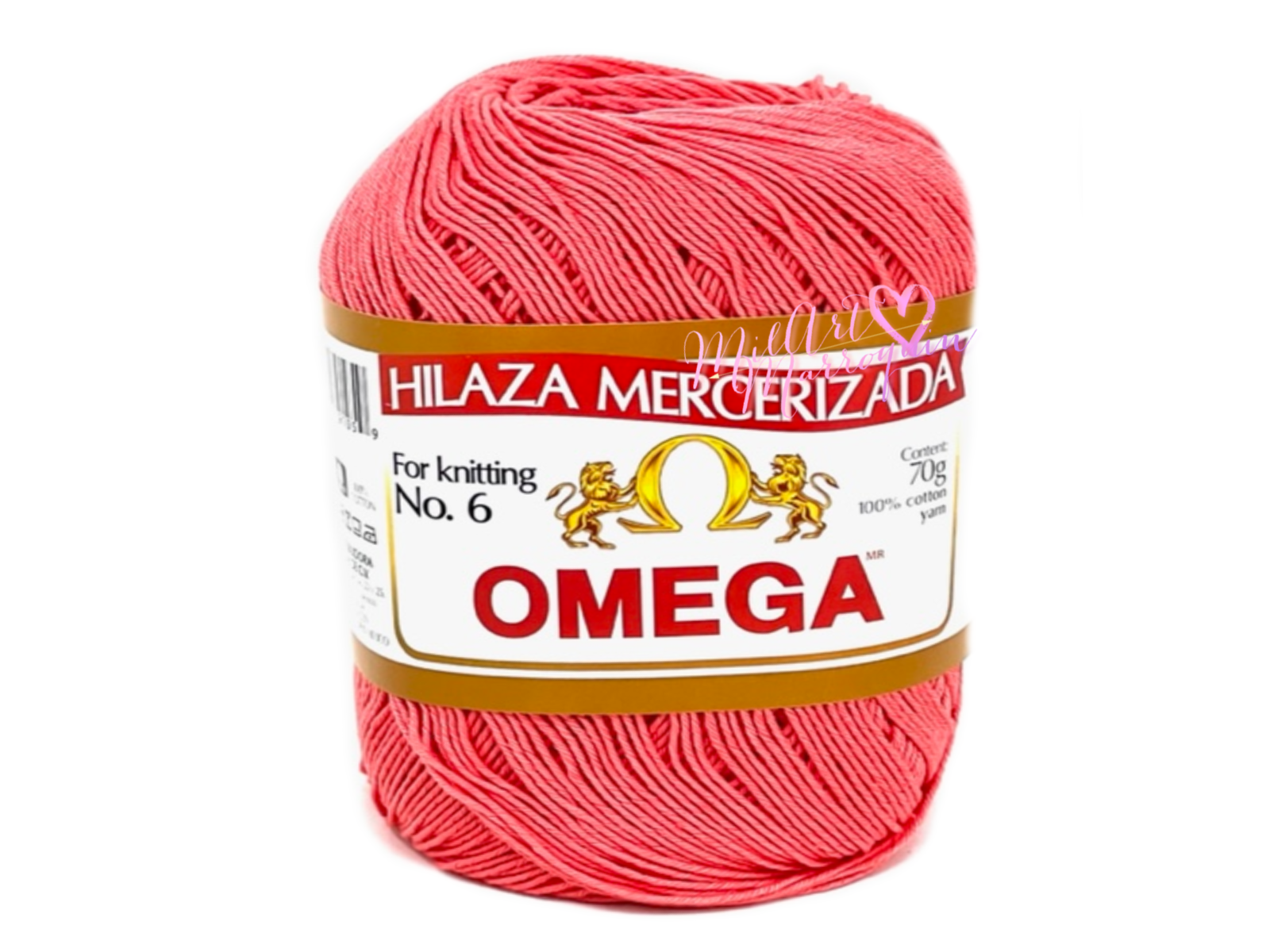 OMEGA #6 CORAL CLARO #365  # 70gms