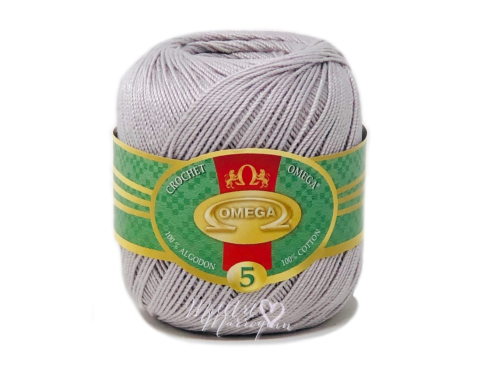 OMEGA #5 YARN #75 GRIS CLARO 50gms