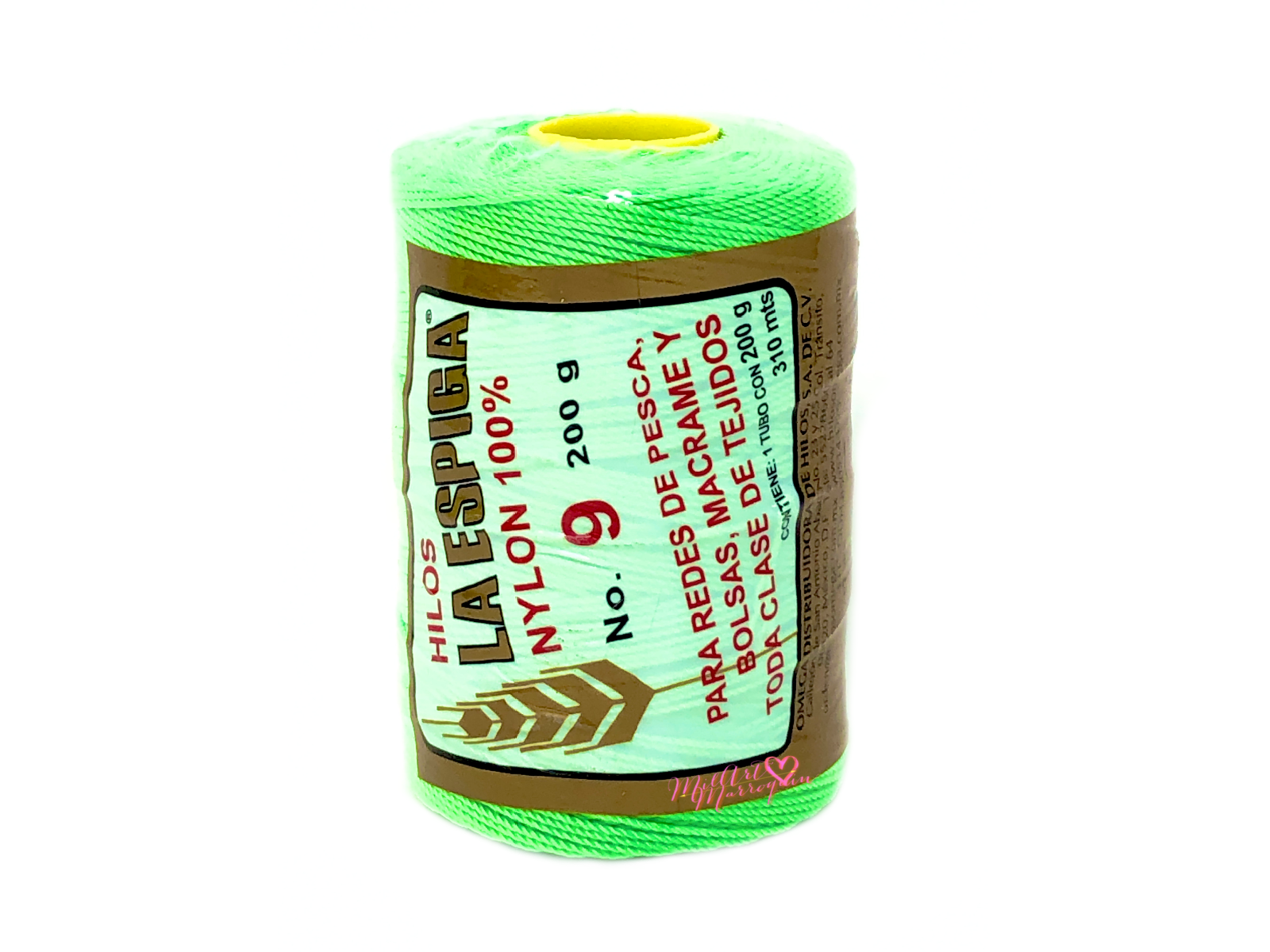 LA ESPIGA #9 OMEGA VERDE NEON #86 200G