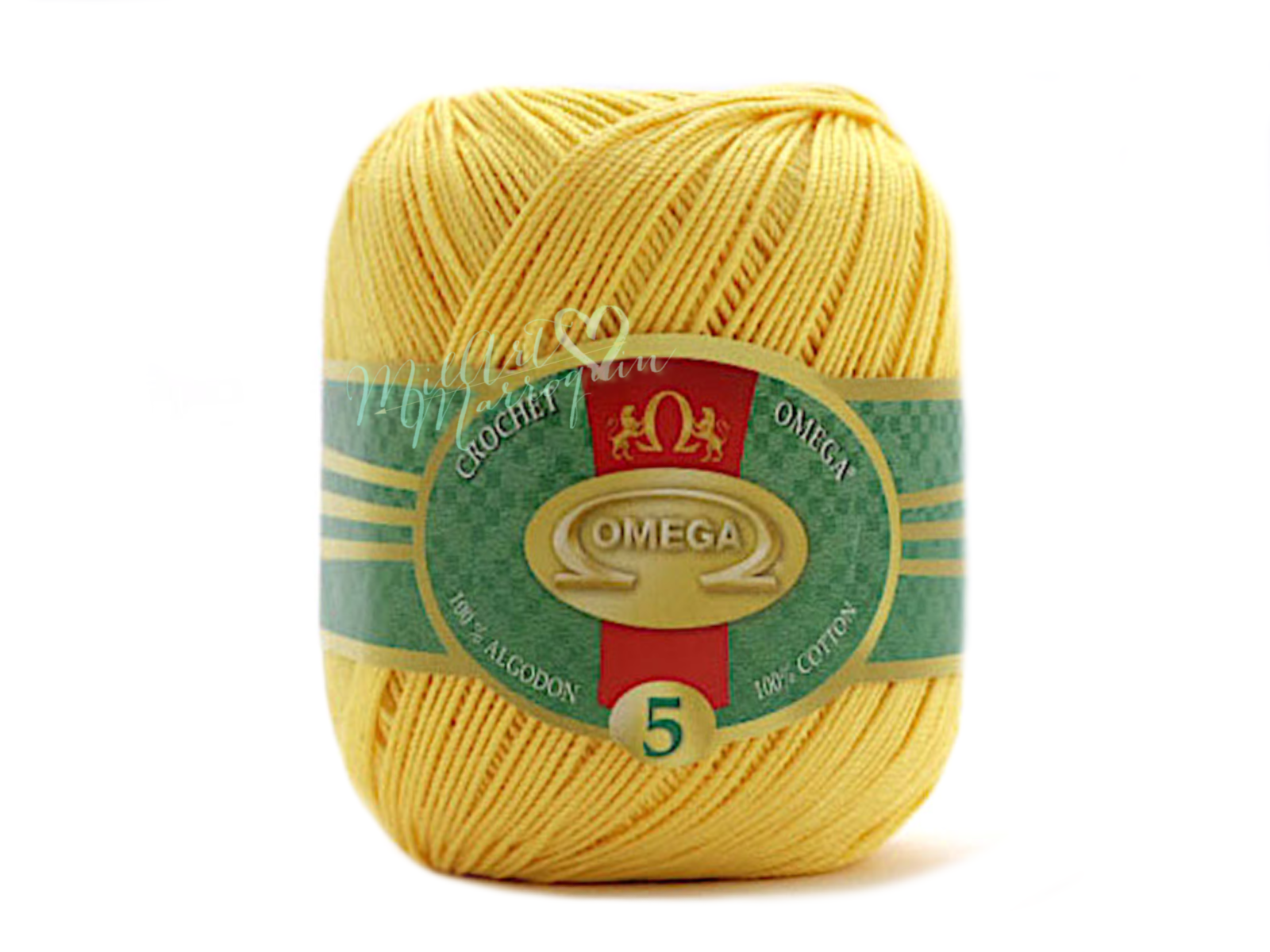 OMEGA #5 YARN #72 AMARILLO 50gms