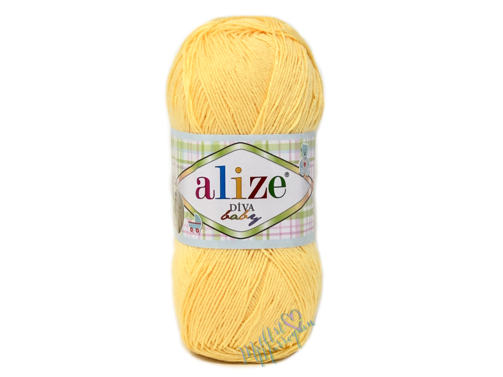 ALIZE DIVA BABY #187 AMARILLO BABY 100G