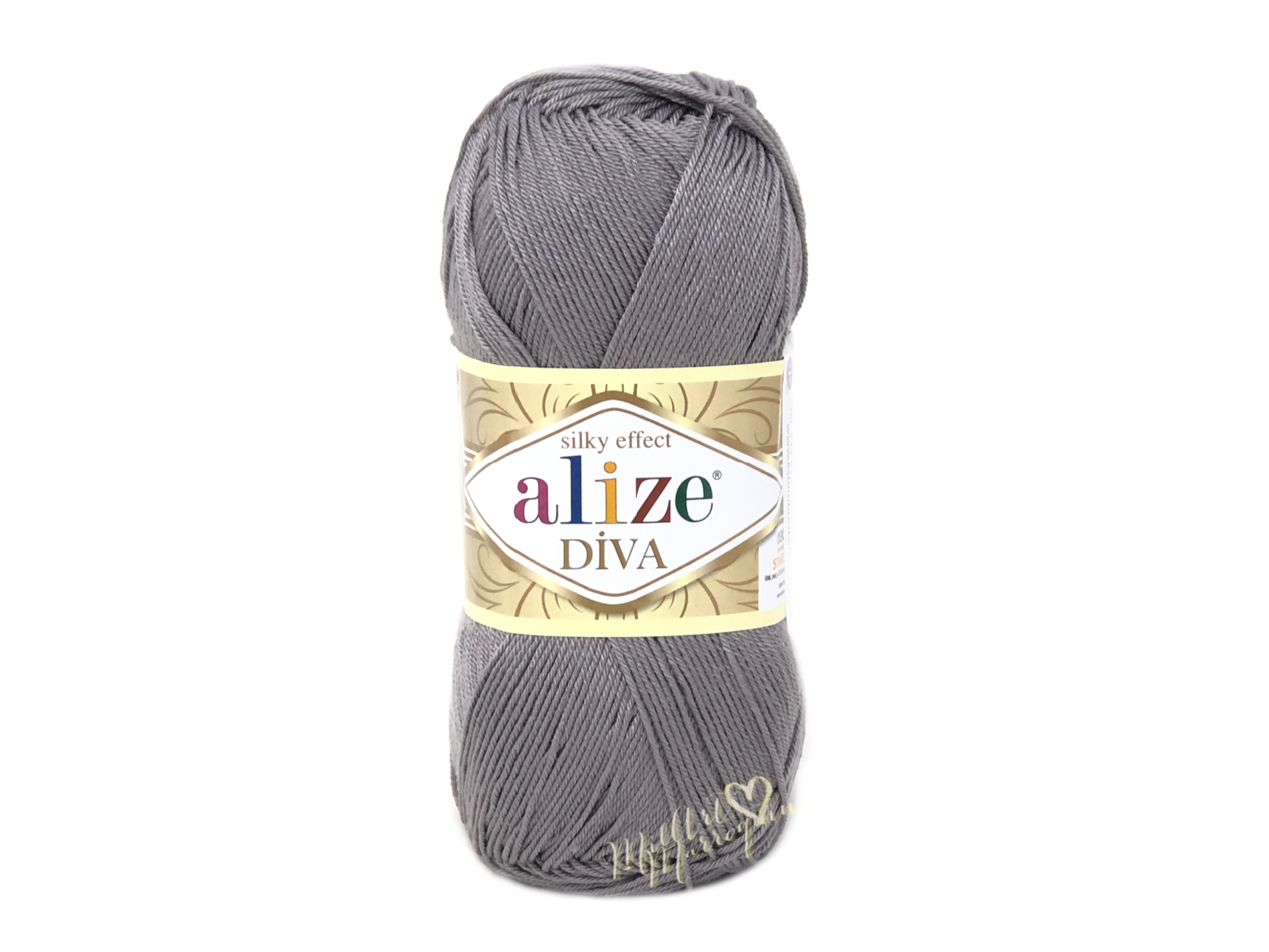 ALIZE DIVA #348 GRIS 100G