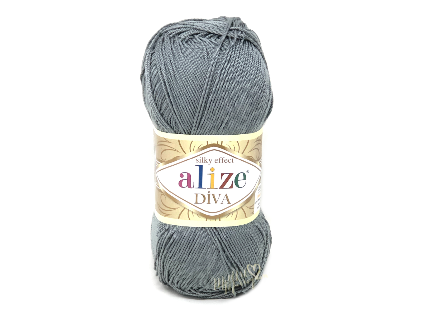 ALIZE DIVA #87 GRIS ACERO 100G