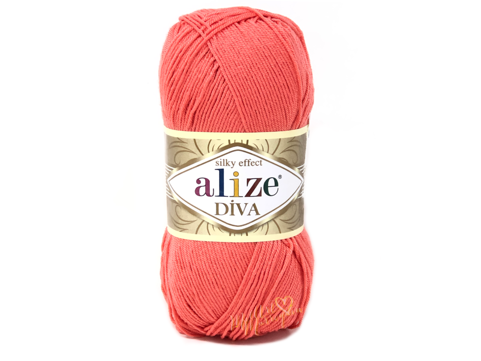 ALIZE DIVA #661 CORAL 100G