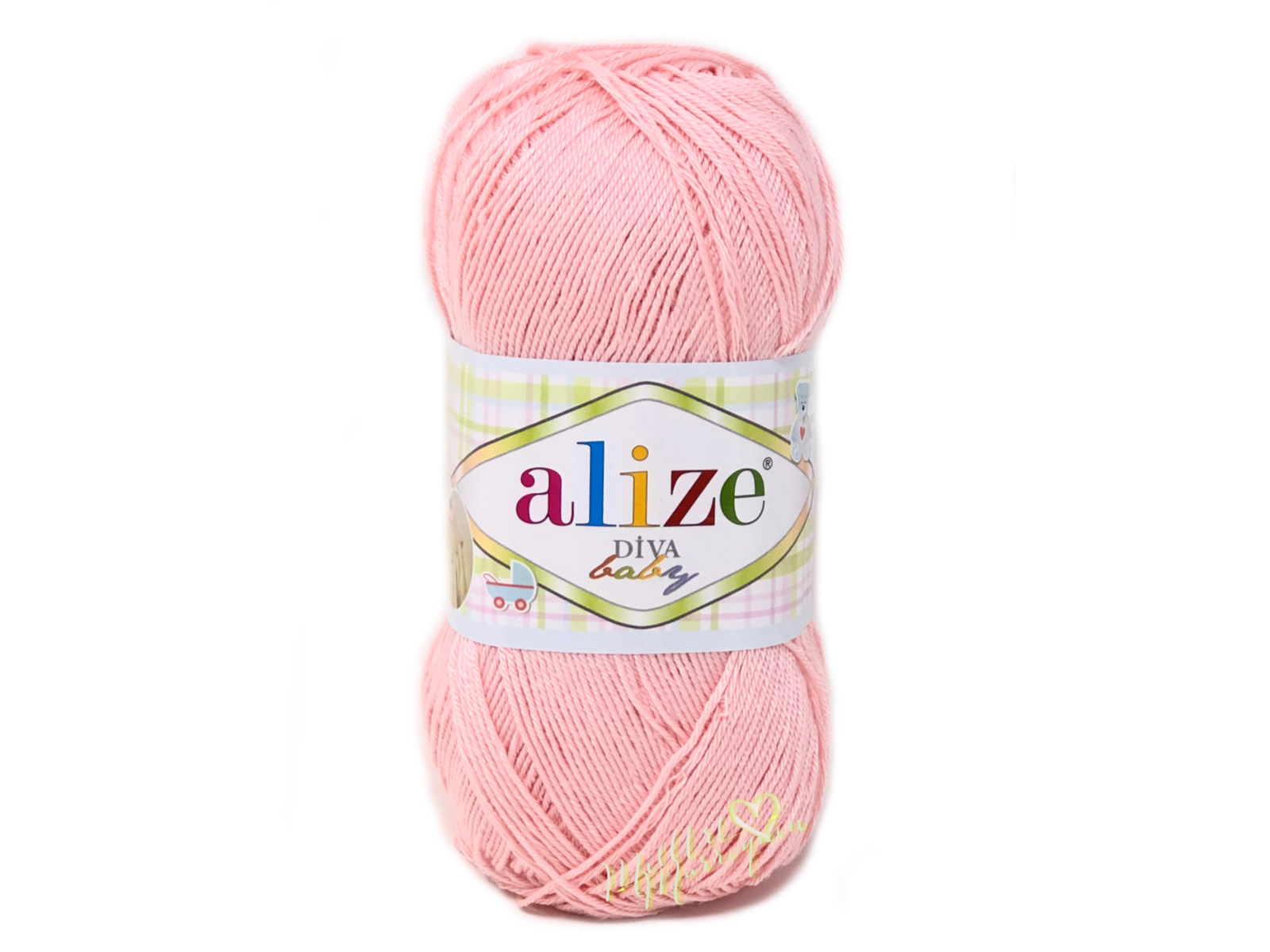 ALIZE DIVA #143 ROSA BEBE 100G