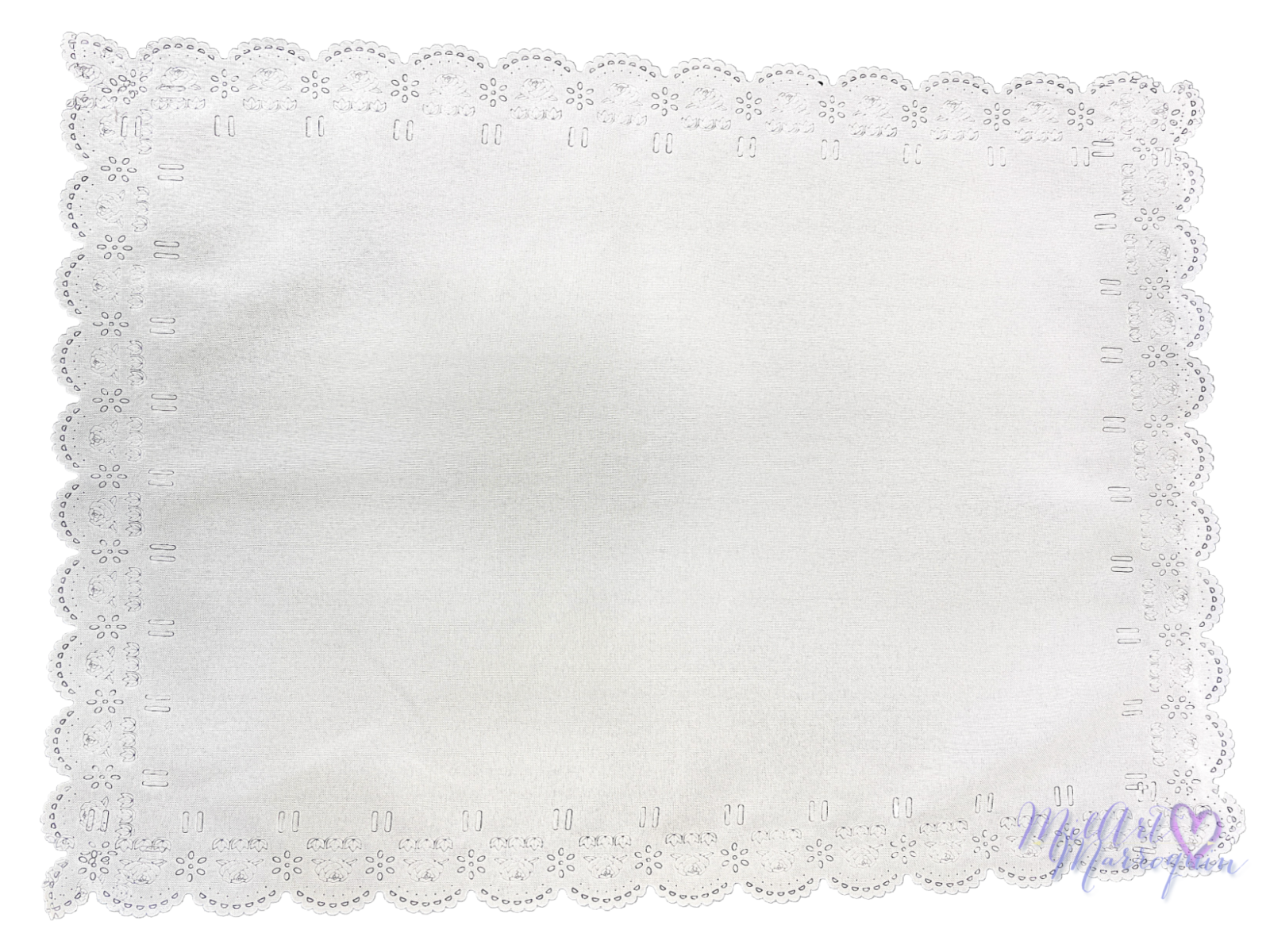 SERVILLETA PARA BORDAR ORILLA TROQUELADA #70 50X42 CM