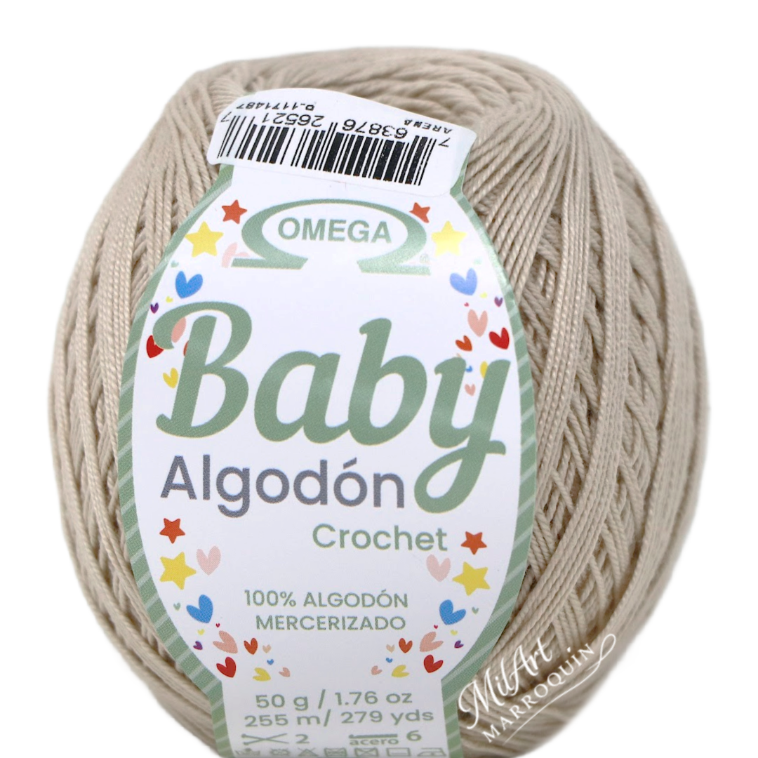 BABY ALGODON OMEGA ARENA #21  50G