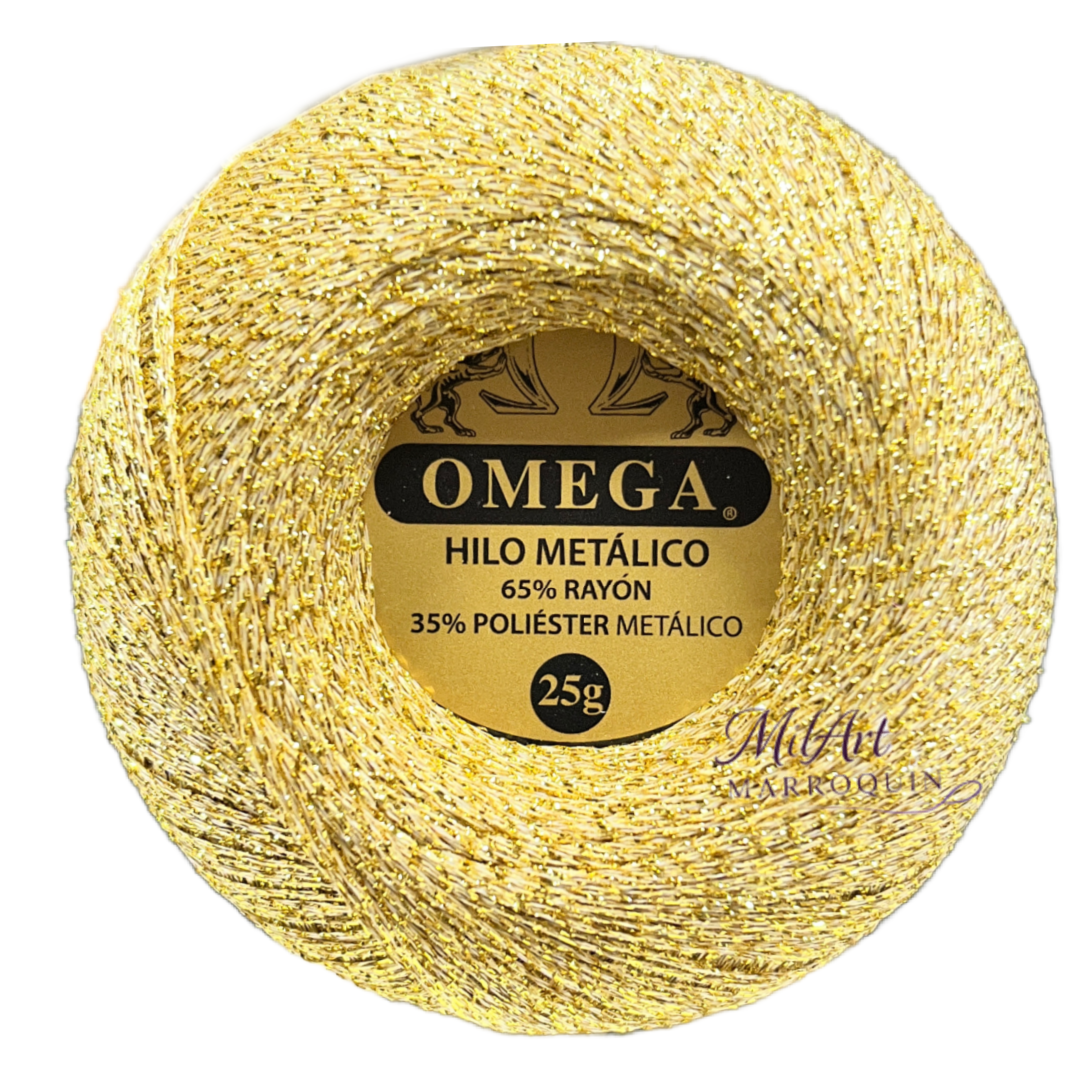 HILO MÉTALIQUE EN CONO PLATA #005 310G