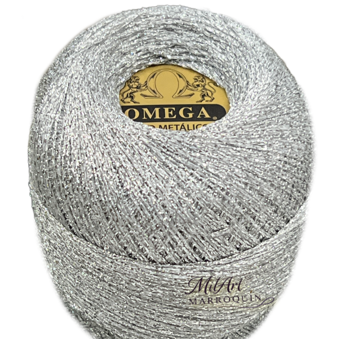 HILO MÉTALIQUE EN CONO ORO PLATA #003 220G