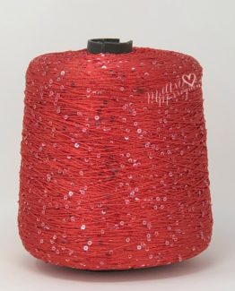 LENTEJUELA YARN #2815 BERMELLÓN