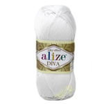 ALIZE DIVA BLANCO #55